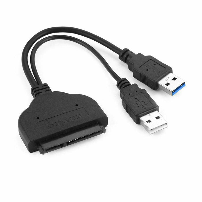 SATA to USB 3.0 Adapter Cable for 2.5" Hard Drive HDD Laptop Data Recovery PC AU - Battery Mate
