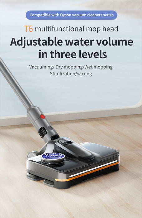 Satuo T6 Multifunctional Electric Wet Dry Mopping Head For Dyson V7 V8 V10 V11 V12 V15 Vacuum Cleaner Replacement - Battery Mate