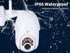 Security Camera CCTV Wifi 1080P Waterproof Outdoor with Night Vision - Battery Mate