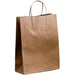 Small | 50 Pack Paper Carry Bags (Brown) - Battery Mate