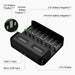 Smart Battery Charger 8 Slots LCD Display For AA/AAA/C/D Rechargeable Batteries - Battery Mate