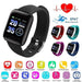 Sports Smart Watch Fitness Tracker Bracelet Heart Rate Blood Pressure Pedometer | Red - Battery Mate