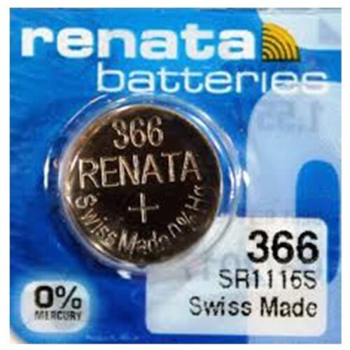 SR1116 / SR1116SW / 366 Renata Silver Oxide Battery - Battery Mate