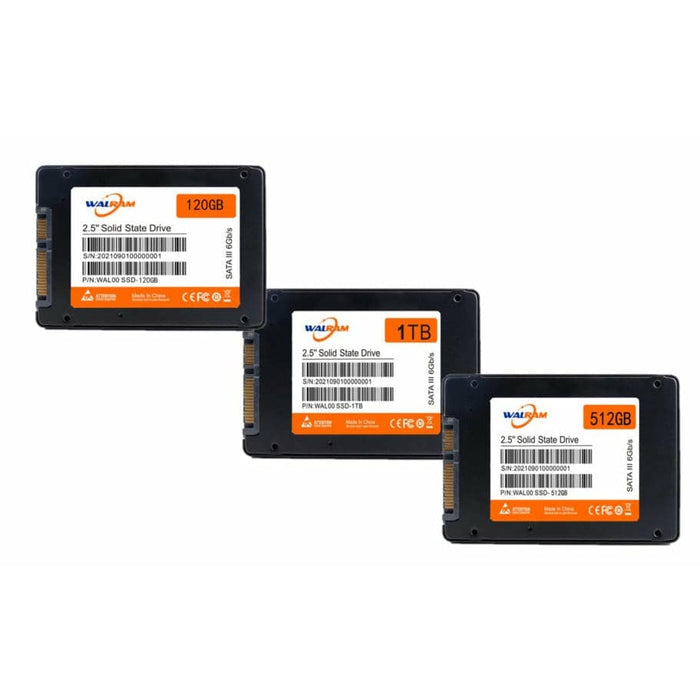 SSD 120GB 256GB 512GB 1TB Internal Solid State Drive 2.5" SATA III PC - Battery Mate