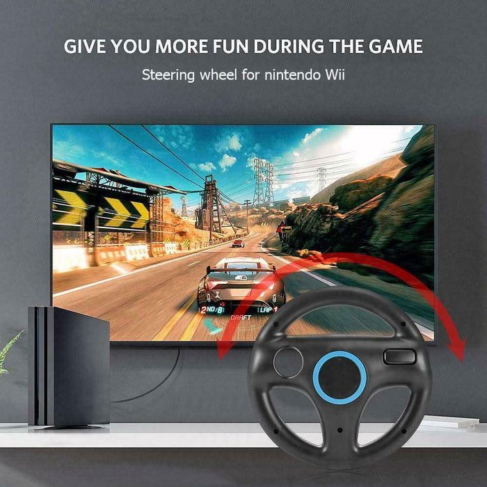 Steering Wheel for Nintend Wii Mario Kart Racing Games Remote