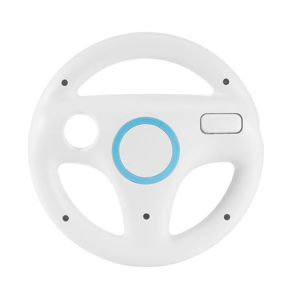 Steering Wheel for Nintend Wii Mario Kart Racing Games Remote Controll — Battery Mate