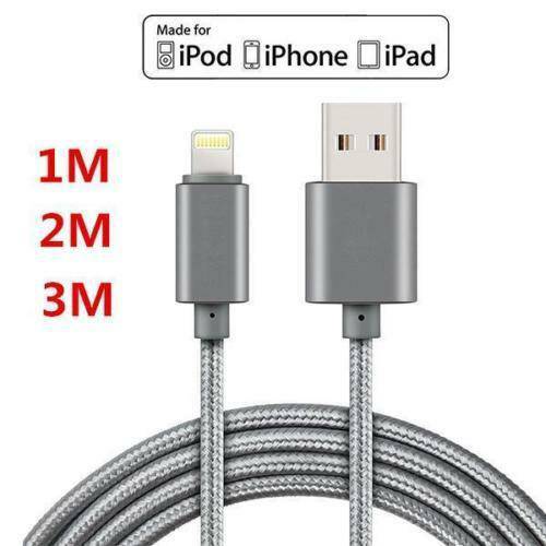 Super Fast Charge USB Cable Charger for iPhone X 8 7 6s 5 11 12 13 iPad 1M / 2M Cord - Battery Mate