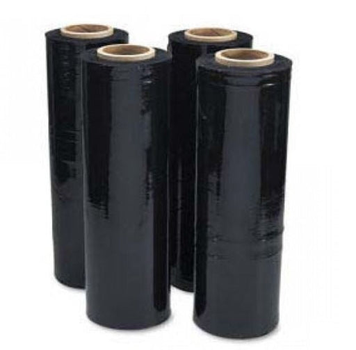 Tavice Stretch Pallet Wrap (Black) 4 Pack | 500mm x 450m - Battery Mate