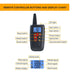 Training Electric Dog Pet E-Collar Obedience Remote Control Anti Bark-Shock - Battery Mate