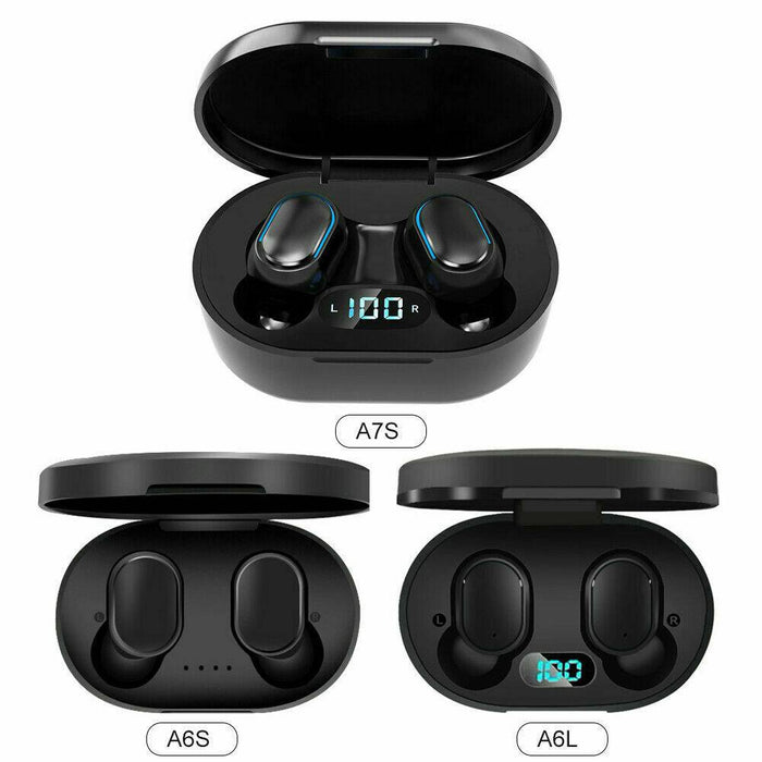 TWS Bluetooth 5.0 Earphone Headphone Stereo Earbuds with Charge Box - Battery Mate