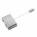 Type c to HDMI USB c to HDMI VGA Adapter Hub 4K 3IN1 for MacBook pro ChromeBook - Battery Mate