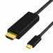 USB C To HDMI Cable USB Type C Male To HDMI Male 4K Cable For Macbook Chromebook - Battery Mate