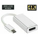 USB C USB 3.1 Type C to DisplayPort DP 4K Video Adapter Converter Cable 16cm - Battery Mate