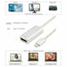 USB C USB 3.1 Type C to DisplayPort DP 4K Video Adapter Converter Cable 16cm - Battery Mate