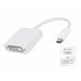 USB-C USB 3.1 Type-C to DVI Video Converter Cable for MacBook Laptop - Battery Mate