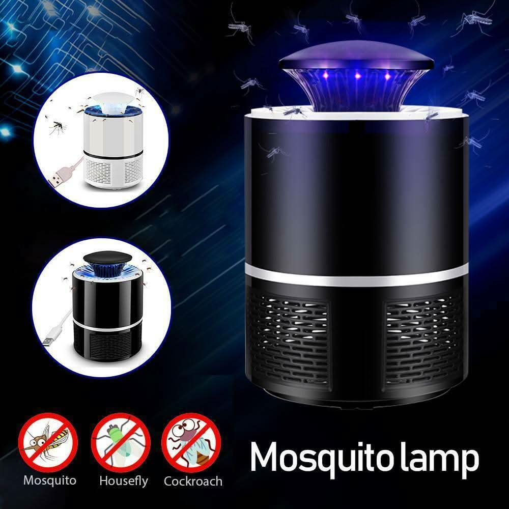 USB Mosquito Insect Killer Electric Lamp LED Light Fly Bug Zapper Trap ...