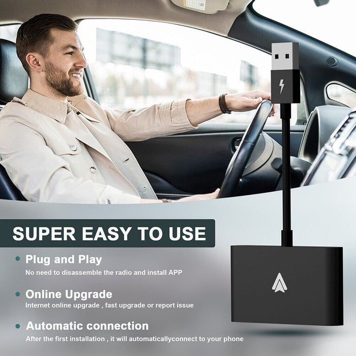 USB Wireless CarPlay Dongle Adapter for Android Car Auto Navigation Player - Battery Mate