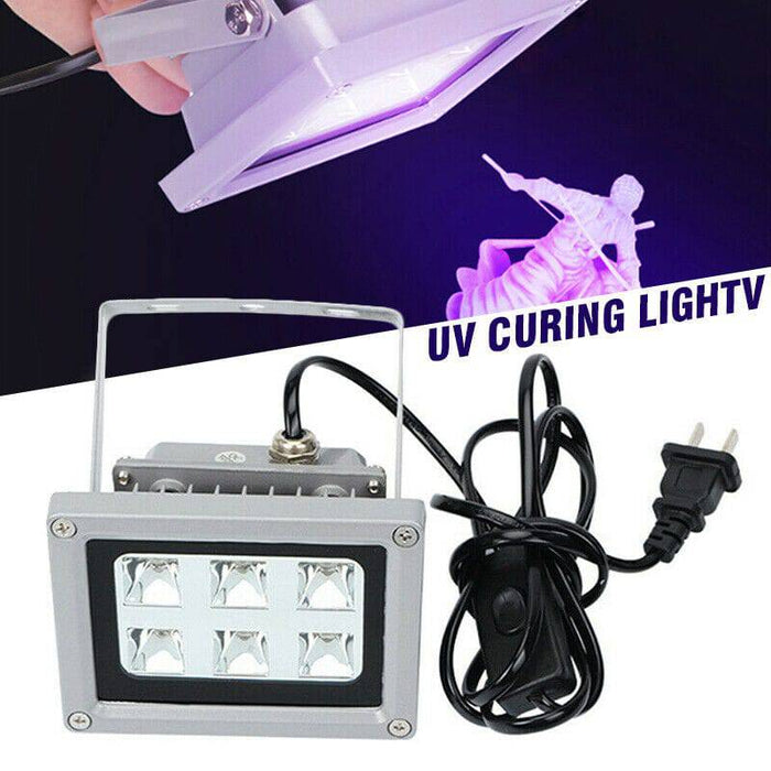 UV Resin Curing Light Solidify Lamp for SLA/DLP 3D Printer Accessories set - Battery Mate