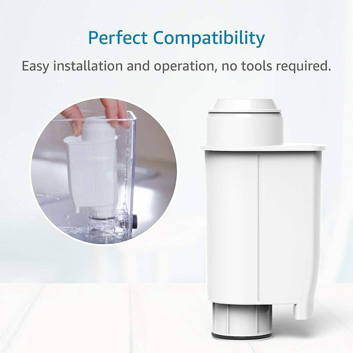 Water Filter Compatible for Philips Saeco Xelsis Spidem My Coffee CA6706-48 CA6702-00 - Battery Mate
