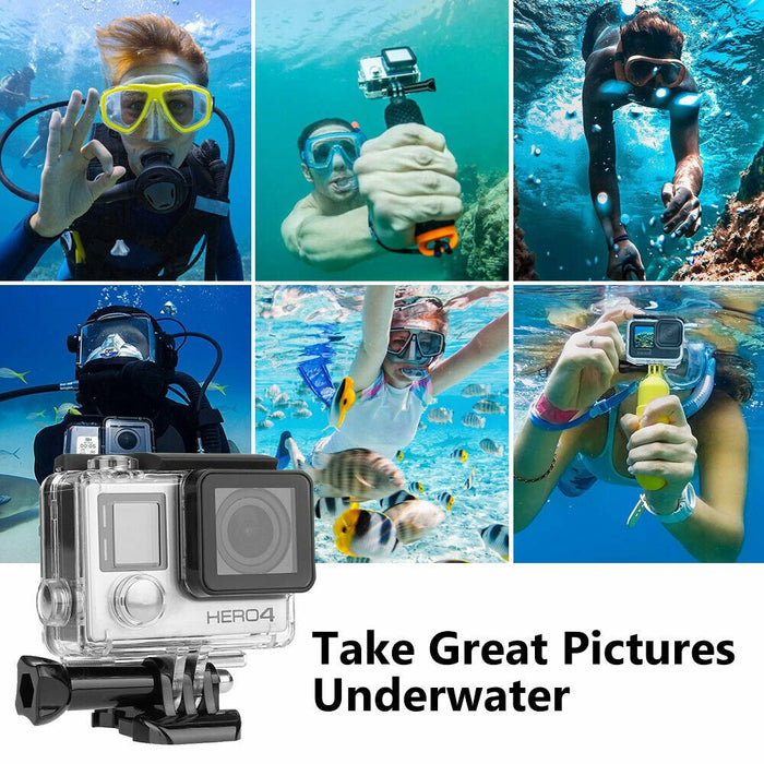 Dolke gift indenlandske Waterproof Diving Protective Case Housing For Go Pro GoPro Hero 3 3+ 4 —  Battery Mate