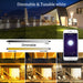 WIFI Smart LED Flood Light RGB Outdoor Spotlight Wall Street Lamp 100W - Battery Mate