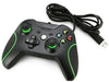 Wired USB Controller Gamepad Compatible for Microsoft Xbox One / Slim / PC Windows - Battery Mate