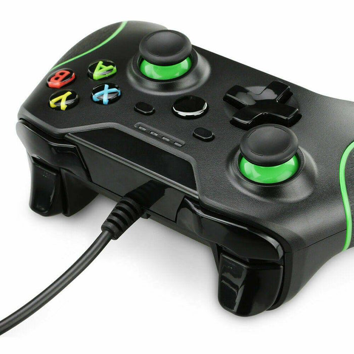 Wired USB Controller Gamepad Compatible for Microsoft Xbox One / Slim / PC Windows - Battery Mate