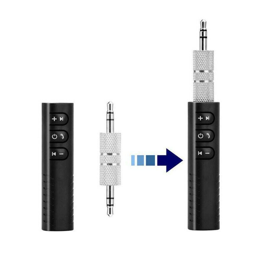 Buy 3.5mm Jack Handsfree Auto Bluetooth Car Kit Music Adapter Aux Bluetooth  Aux Mini Audio Receiver Bluetooth FM Transmitter online in India
