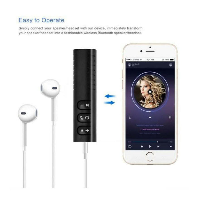 Wireless Bluetooth Receiver 3.5mm AUX Audio Stereo Music Home Wireless Bluetooth Receiver 3.5mm AUX Audio Stereo Music Home