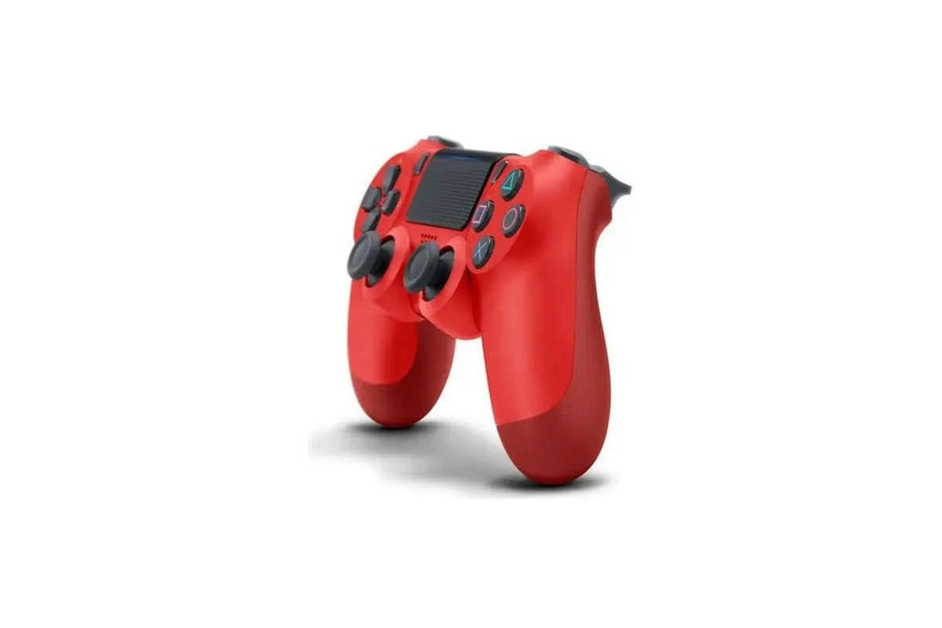 Wireless Bluetooth Controller Compatible Playstation 4 PS4 Controller Gamepad - Red - Battery Mate