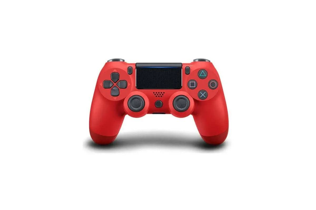 Wireless Controller For Playstation 4 PS4 Controller Unbranded - Red ...