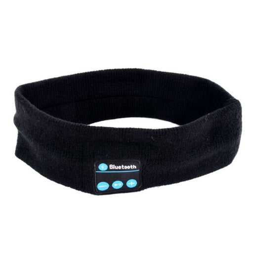 Wireless Bluetooth Headband Earphone Stereo Sport Headphone Headset GYM Sleep | Black - Battery Mate