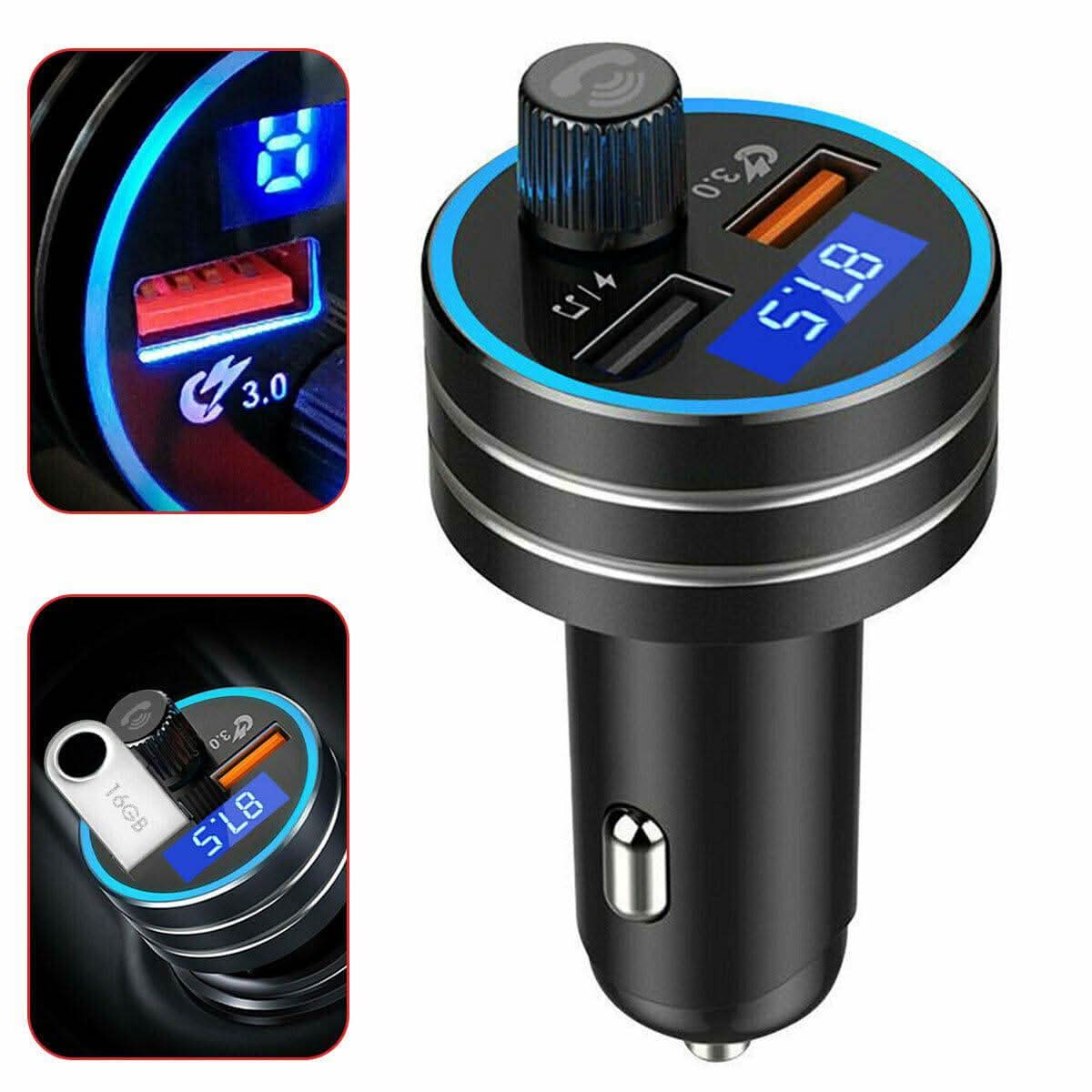 Wireless Car FM Transmitter Bluetooth Radio MP3 Music Player USB