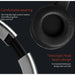Wireless Earbud Earphone Headphone Headset Noise Cancelling Sound Music Over Ear - Black - Battery Mate