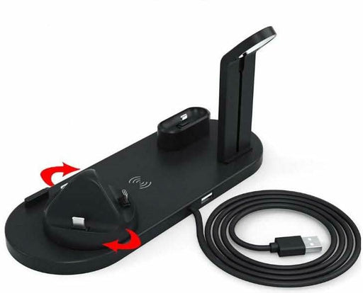 Wireless Fast Charger 4 in 1 | For iPhone, Samsung, AirPod Apple Watch - Battery Mate